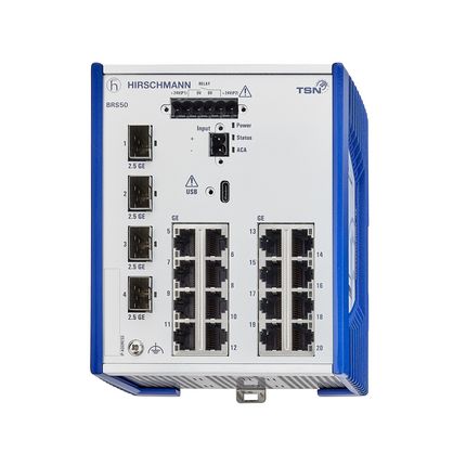 Hirschmann Managed Switch 20 Port Ethernet Switch