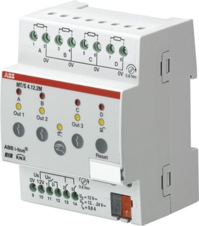 ABB MT/S4.12.2M Series Safety Module for Use with KNX (TP) Bus System