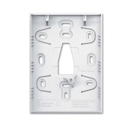 ABB White 6 Gang Frame