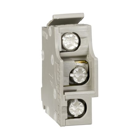 Schneider Electric Auxiliary Contact, 1 NO/1 NC, 5 A, 29452