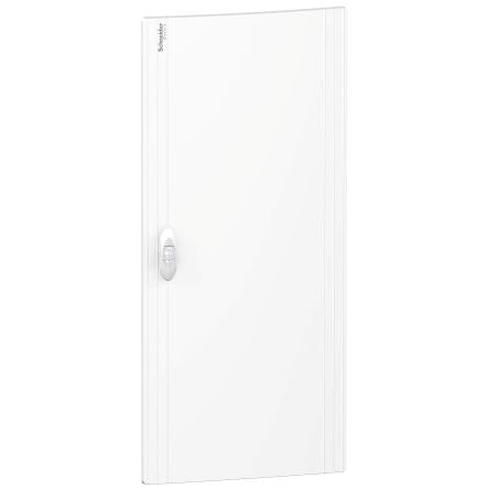 Schneider Electric Plastic Black RAL 9016 Plain, 600 mm H, 336mm W, 20 mm D, 600 mm L for Use with Enclosure 3 x 13