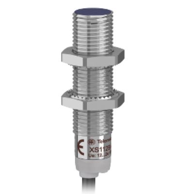 Telemecanique Sensors XS112BHPBL2 Threaded Barrel Inductive Proximity Sensor, M12 x 1 PNP XS 24V ac 4 mm 24 V dc 10mA