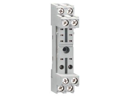 Lovato HR 230V ac DIN Rail Relay Socket, for use with Relay