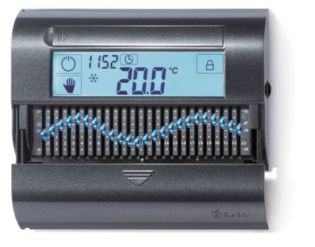 Finder 1C SPDT Thermostat, 5 A