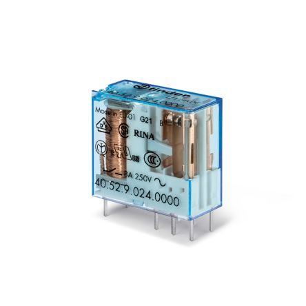 Finder PCB Power Relay Module, 110V ac Coil, 8A Switching Current, 2 CO