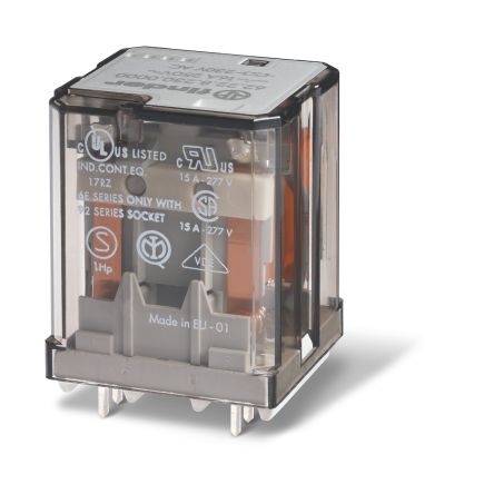 Finder PCB Power Relay Module, 230V ac Coil, 16A Switching Current, 3PDT