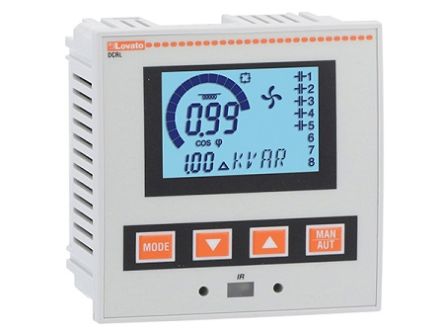 Lovato Monitoring Relay, 3 Phase, 50 to 720V ac L-L (415V ac L-N) Monitor Range, Flush, 100V ac, 440 V ac 110 to 250 V
