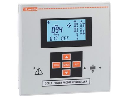 Lovato Monitoring Relay, 3 Phase, 50 to 720 VAC Monitor Range, Flush, 100V ac, 440 V ac 250 V dc