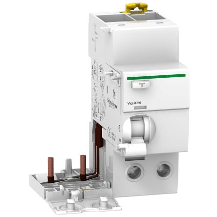 Schneider Electric Acti9 Acti9 iC60 Miniature Circuit Breaker, 2-Pole, 63A, Type B