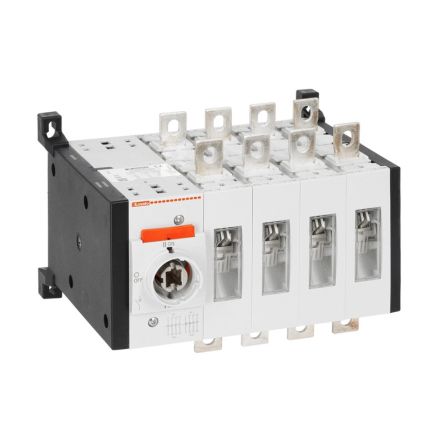 Lovato 4-Pole Screw Changeover Switch -, IP20, IP65, 690 kW