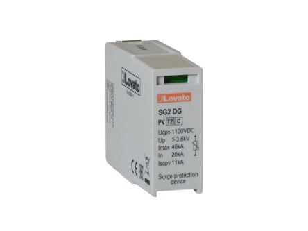 Lovato 1 Phase Replacement Cartridge, 40 kA, DIN Rail