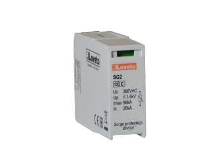 Lovato 1 Phase Replacement Cartridge, 50 kA, DIN Rail