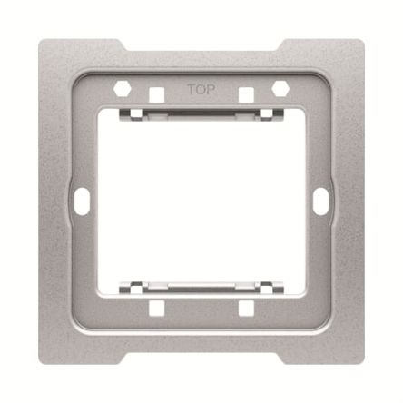 ABB Grey 1 Gang Mounting Plate Metal Mounting Frame