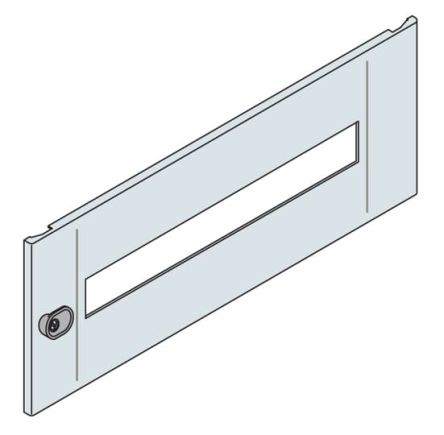 ABB IS2 Series RAL 7035 Light Grey Steel, 175 mm H, 578.4mm W, 16 mm L, for Use with IS2 Enclosures For Automation