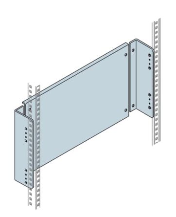 ABB Steel Opaque Back Plate, 600mm W, 300 mm L for Use with IS2 Enclosures