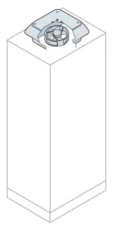 ABB IS2-EN0480K Series Fan Filter, Steel Frame, 375 mm 295mm 119 mm