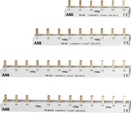 ABB IEC Range Busbar for use with F200, S200, DDA200