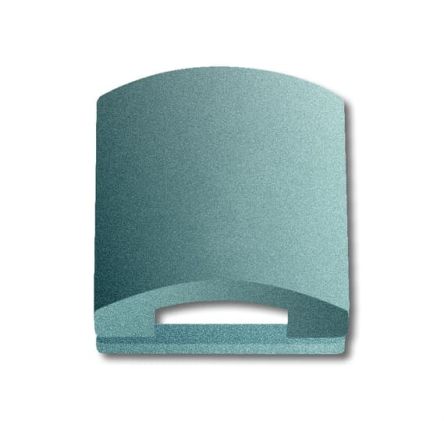 ABB Grey 1 Gang Plastic Cover Plate
