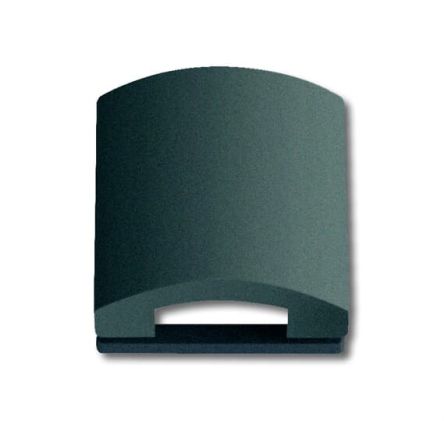 ABB Grey 1 Gang Plastic Cover Plate