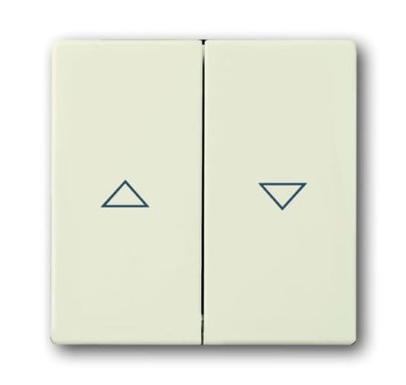 ABB White Blind Control Switch 2CKA001751A Series