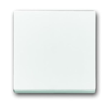ABB White 1 Gang Light Switch Cover