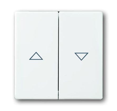 ABB White Blind Control Switch 2CKA001751A Series