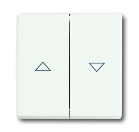 ABB White Blind Control Switch 2CKA001751A Series