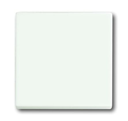 ABB White 1 Gang Light Switch Cover