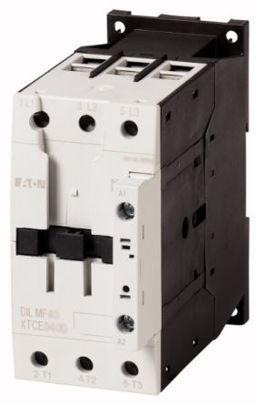 Eaton DILM Contactor, 220V ac/dc, 230 V ac/dc Coil, 3-Pole, 65 A, 17 kW, 1 NC, 400V