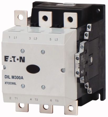 Eaton DILM Contactor, 110V, 120 V Coil, 3-Pole, 170 kW