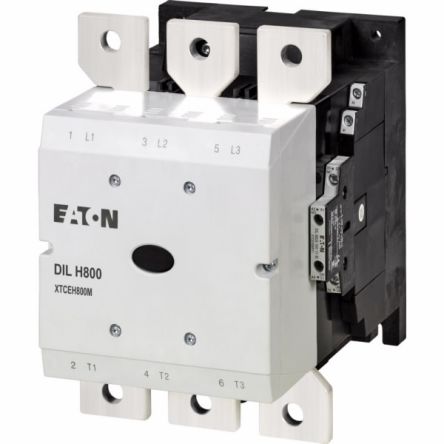 Eaton DILH Contactor, 24V dc, 48 V dc Coil, 3-Pole, 1.05 kA 24V dc, 48 V dc