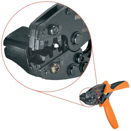 Weidmüller HTF 48 Crimp Tool B-Crimp for Uninsulated Spade Terminals