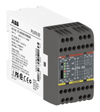 ABB Pluto Series Safety Controller, 4 Safety Inputs, 2 Safety Outputs, 24V dc
