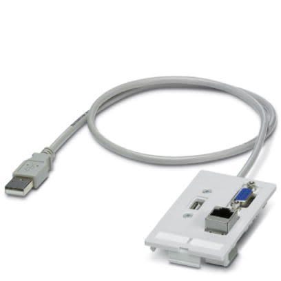 Phoenix Contact Cat5e RJ45 Data Front Plate Shielded Shield Type