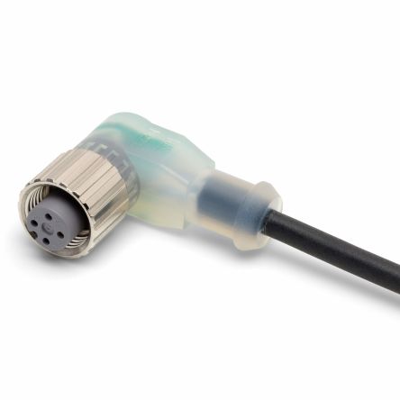 Omron Female 5 way Right Angle to Unterminated Sensor Actuator Cable, 5 m