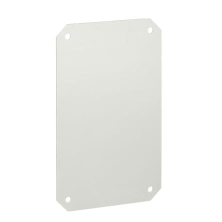 Schneider Electric White Blank Plate Polyester Mounting Plate