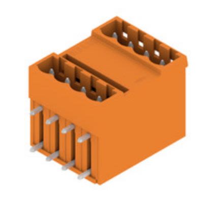 Weidmüller OMNIMATE Signal Series Pluggable Terminal Block, 8-Contact, 5.08 mm Pitch, PCB, 2 Row Solder