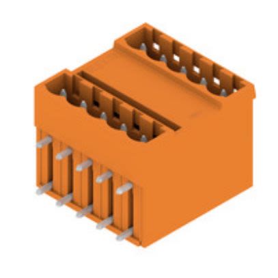 Weidmüller OMNIMATE Signal Series Pluggable Terminal Block, 10-Contact, 5.08 mm Pitch, Through Hole, 2 Row Solder