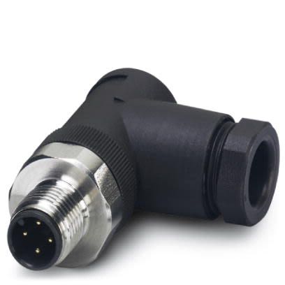 Phoenix Contact Circular Connector, 4 Contacts, M12 Connector, Plug, IP67, SACC Series