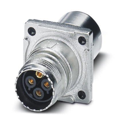Phoenix Contact Circular Connector, 4 Contacts, M17 Connector, Socket, Female, IP67, ST Series