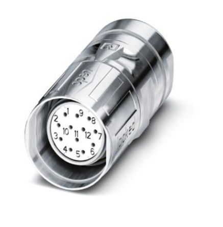 Phoenix Contact Circular Connector, 17 Contacts, Cable, M23 Connector, Socket, Female, IP67, SL Series