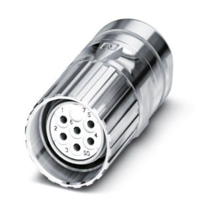 Phoenix Contact Circular Connector, 7 Contacts, Cable, M23 Connector, Socket, Female, IP67, CA Series