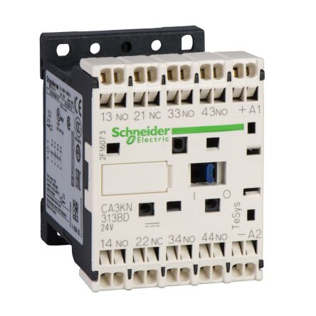 Schneider Electric, TeSyS CA Control Relay 1 NO/1 NC, 10A Contact Rating, 230V 1 NO