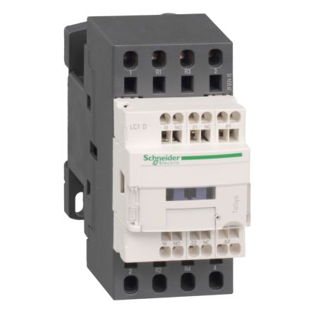 Schneider Electric TeSyS D Contactor, 230V ac Coil, 2-Pole, 25 A, 3 HP, 1 NO/1 NC, 690V