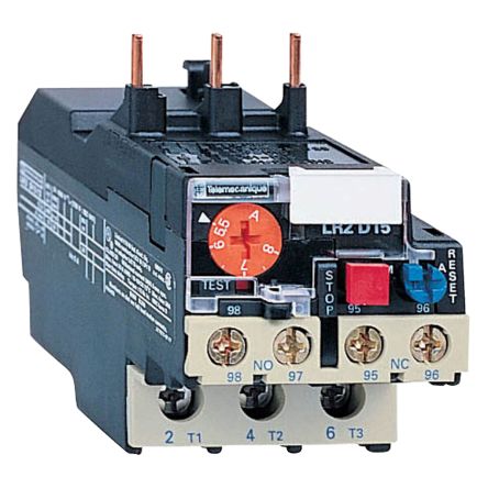 Schneider Electric, TeSyS LR Thermal Overload Relay 1 NO/1 NC, 17A, 25 A F.L.C, 5A Contact Rating