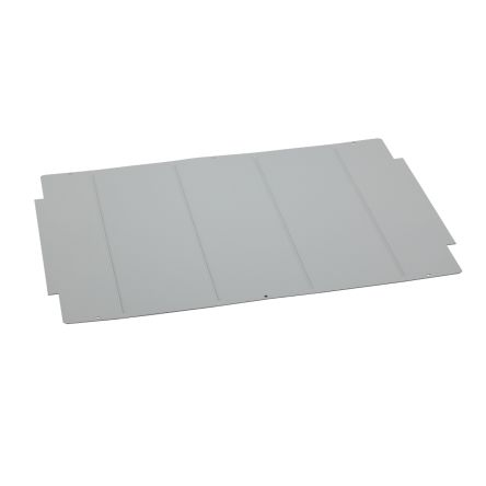 Schneider Electric Grey Zinc Plated Steel Blanking Plate