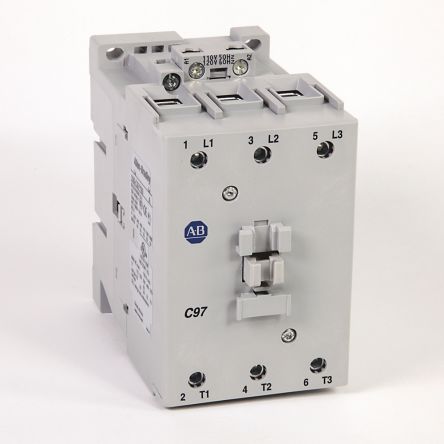 Allen Bradley 100-C Contactors Contactor, 230V ac Coil, 4-Pole, 85 A, 4 NO