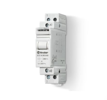 Finder DIN Rail Relay, 24V ac Coil, 16A Switching Current, 1 NO