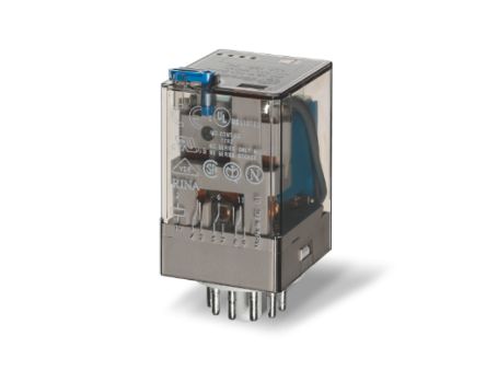 Finder Plug-in Relay, 10A Switching Current
