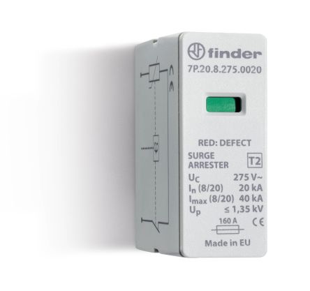 Finder Surge Protector, 250 V ac